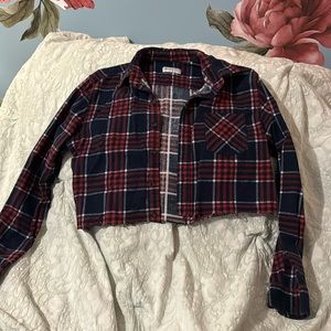 Crop flannel